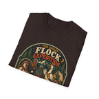 The Great Flock Expedition Tee — Vintage Poultry Adventure T-Shirt