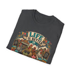 Colorful Farm Festival Easter Egger T-Shirt — Life is Better in Color Tee