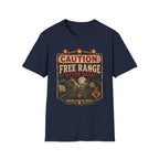 Zombie Chicken Crossing at Night T-Shirt — Spooky Halloween Poultry Tee