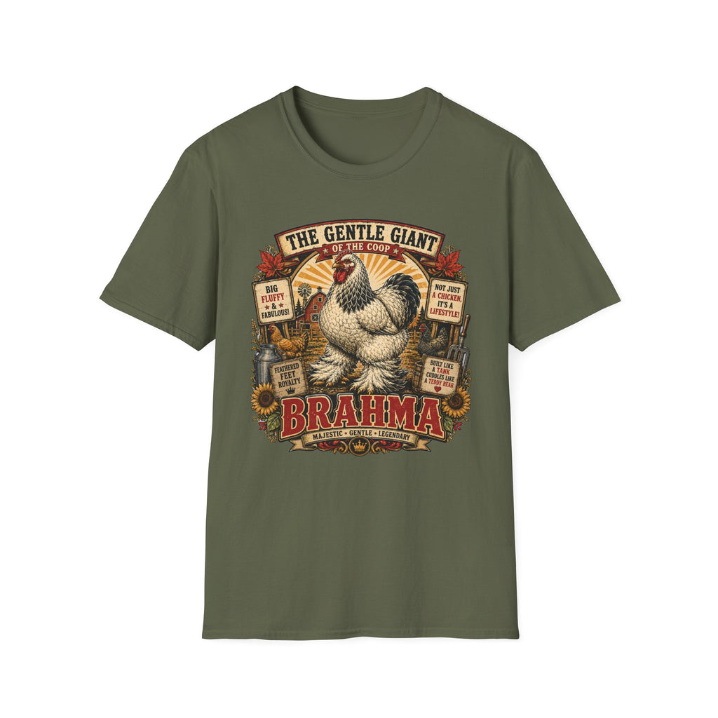 The Gentle Giant of the Coop Brahma T-shirt, photo 6