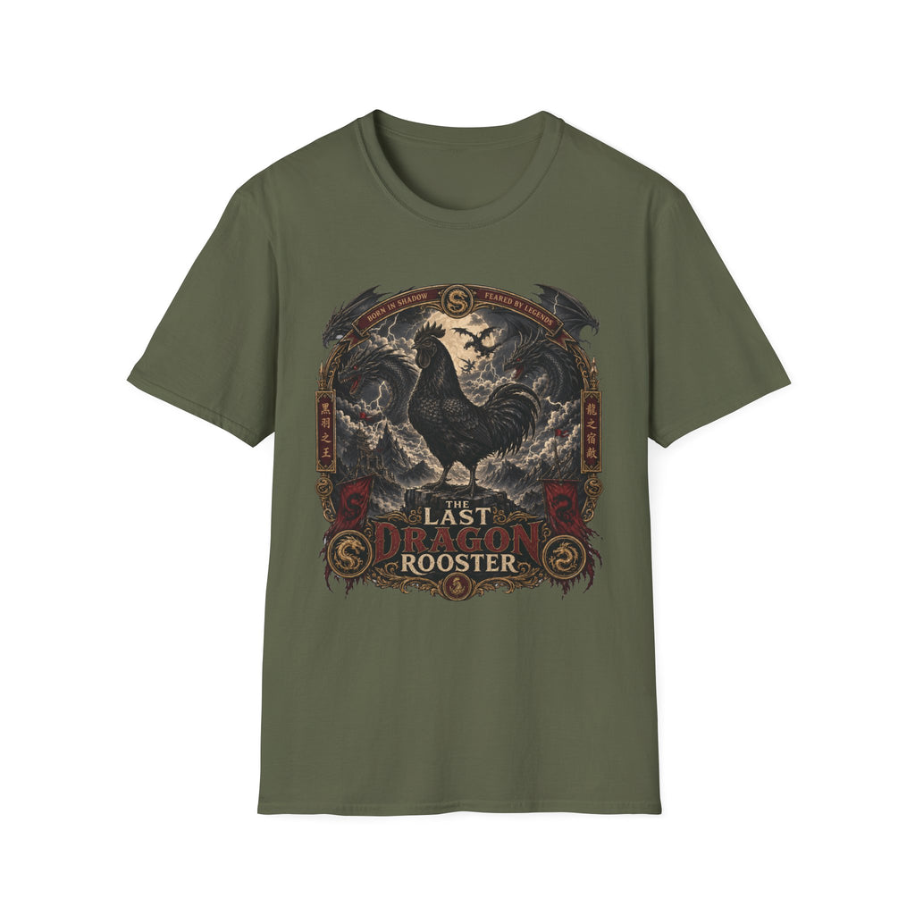 The Last Dragon Rooster Ayam Cemani T-shirt, photo 6