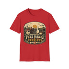 Free Range Fearless Turkey T-shirt, photo 3