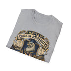 Master of Chicken Mathematics T-Shirt — Collegiate Crest Graphic Tee