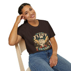 Too Fluff Silkie Chicken T-Shirt — Farm Fashion Icon Showbiz Tee