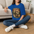 Quailasaurus T-Shirt — The Legendary Mini Dino Quail Graphic Tee