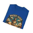 Tiny Quail Adventures T-Shirt — Backyard Bird Keeper Vintage Graphic Tee
