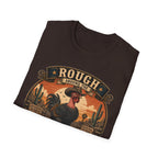 Rough Feathers and Desert Pride Naked Neck T-Shirt — Untamed Spirit Rooster Tee
