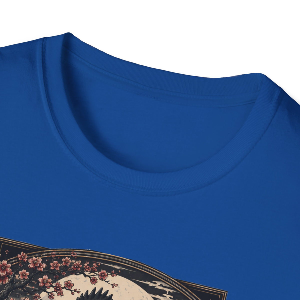 Shadow Samurai Ayam Cemani T-Shirt — Moonrise Warrior Rooster Tee