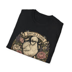 Soft as a Cloud Silkie T-Shirt — Floral Wreath Hen Tee