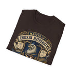 Master of Chicken Mathematics T-Shirt — Collegiate Crest Graphic Tee