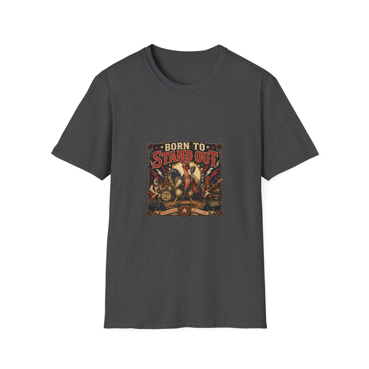 Less Feathers, More Attitude Naked Neck T-shirt, photo 7
