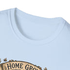 Home Grown and Golden Cochin T-Shirt — Garden Hen & Chicks Tee