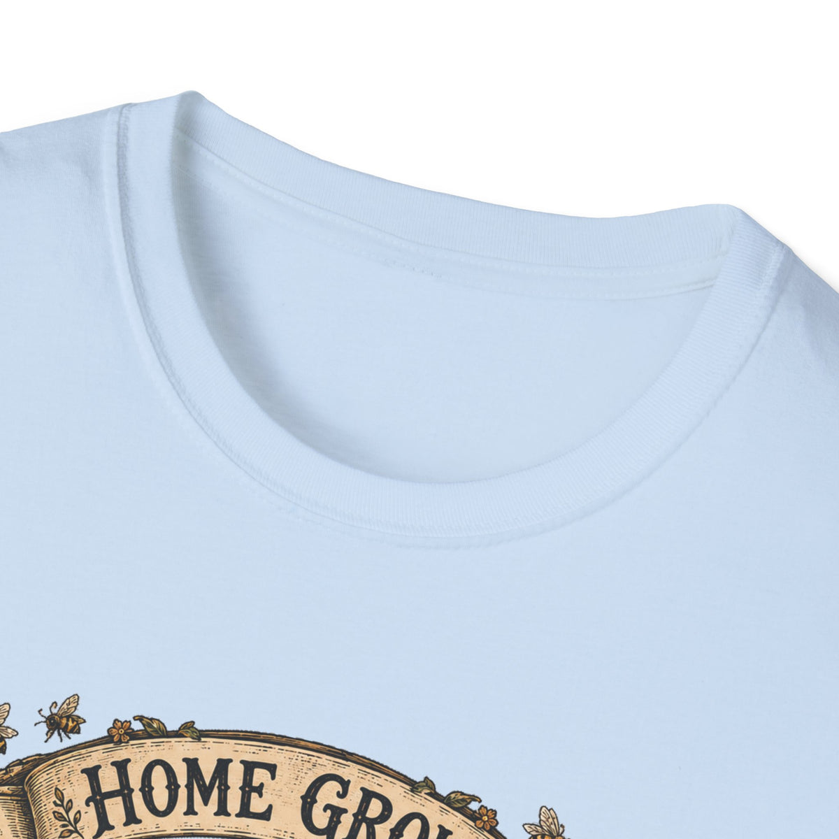 Home Grown and Golden Cochin T-Shirt — Garden Hen & Chicks Tee