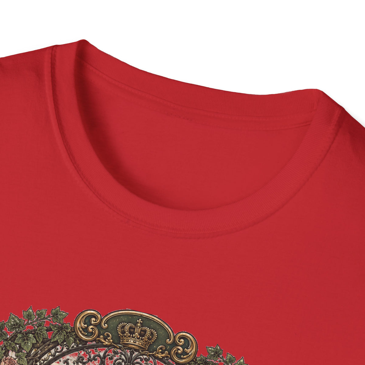 Queen of the Feathered Garden Cochin T-Shirt — Elegant Victorian Hen Tee