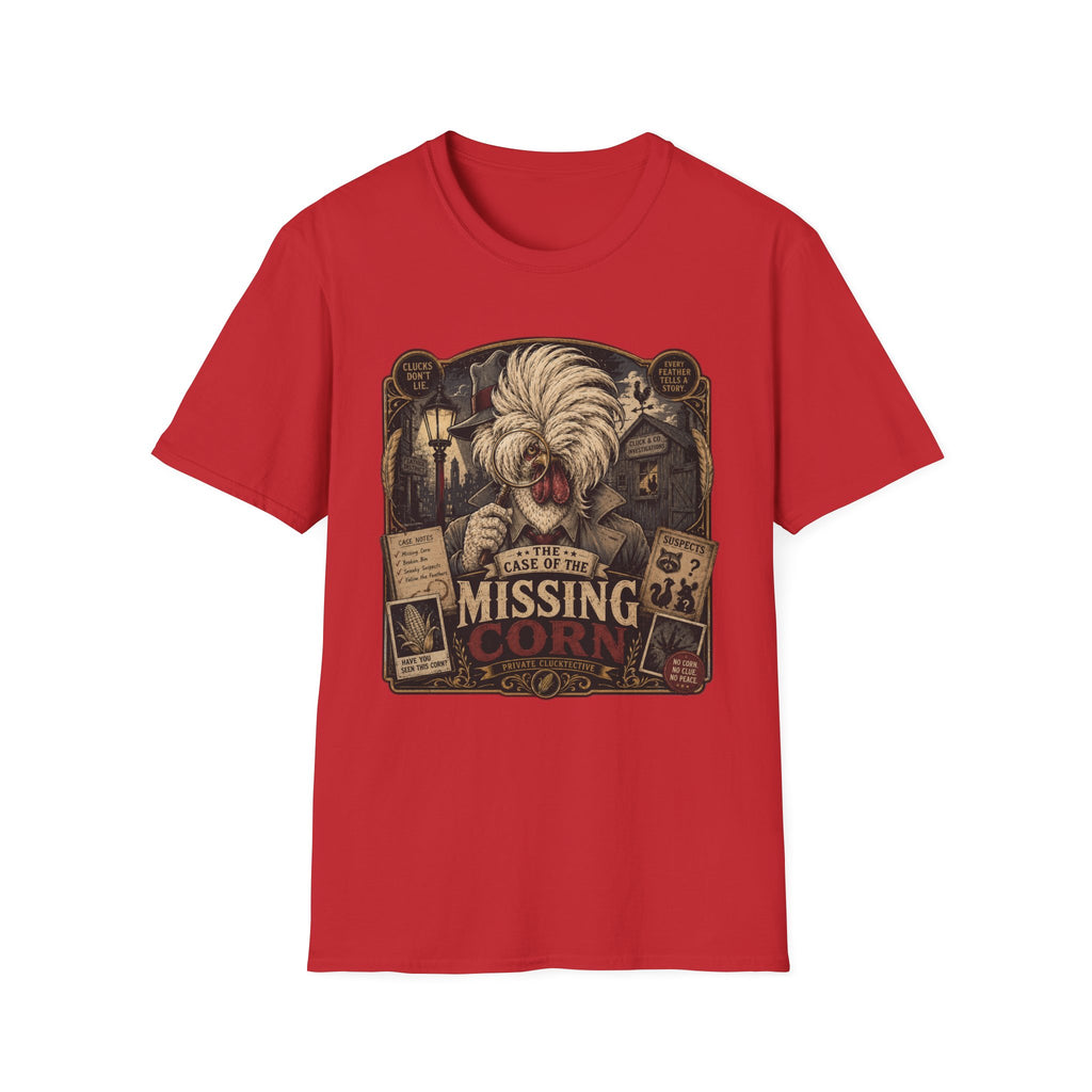 The Case of the Missing Corn Polish Chicken T-shirt, photo 5