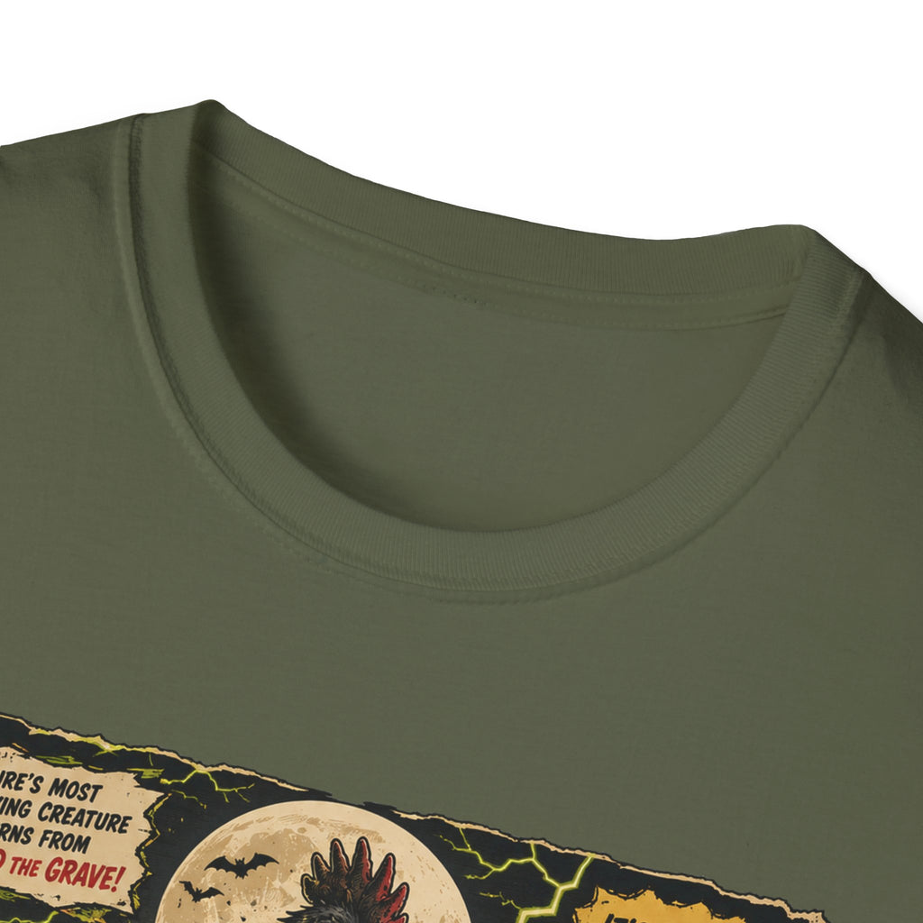 Attack of the Undead Hen T-Shirt — Zombie Chicken Halloween Tee