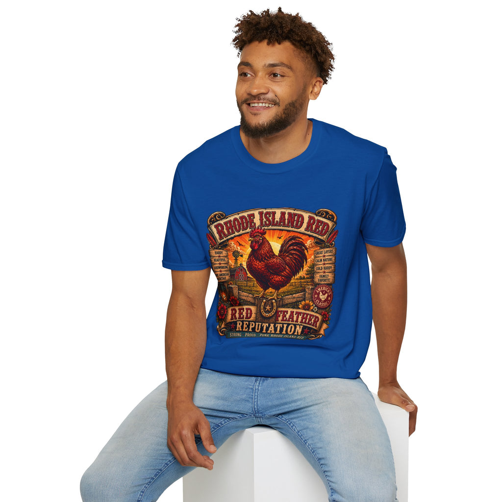 Rhode Island Red Reputation T-Shirt — Heritage Breed Graphic Tee