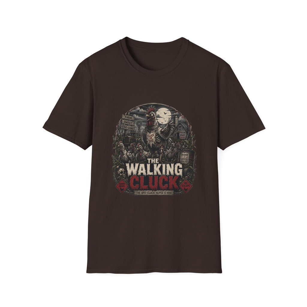 The Walking Cluck Zombie Chicken T-shirt, photo 4