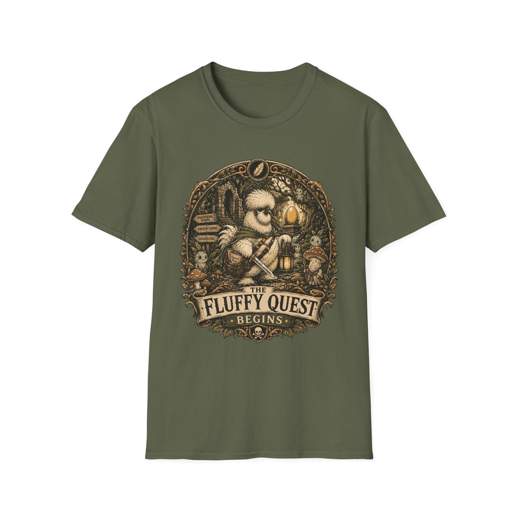 Quest for the Golden Egg Silkie T-shirt, photo 6