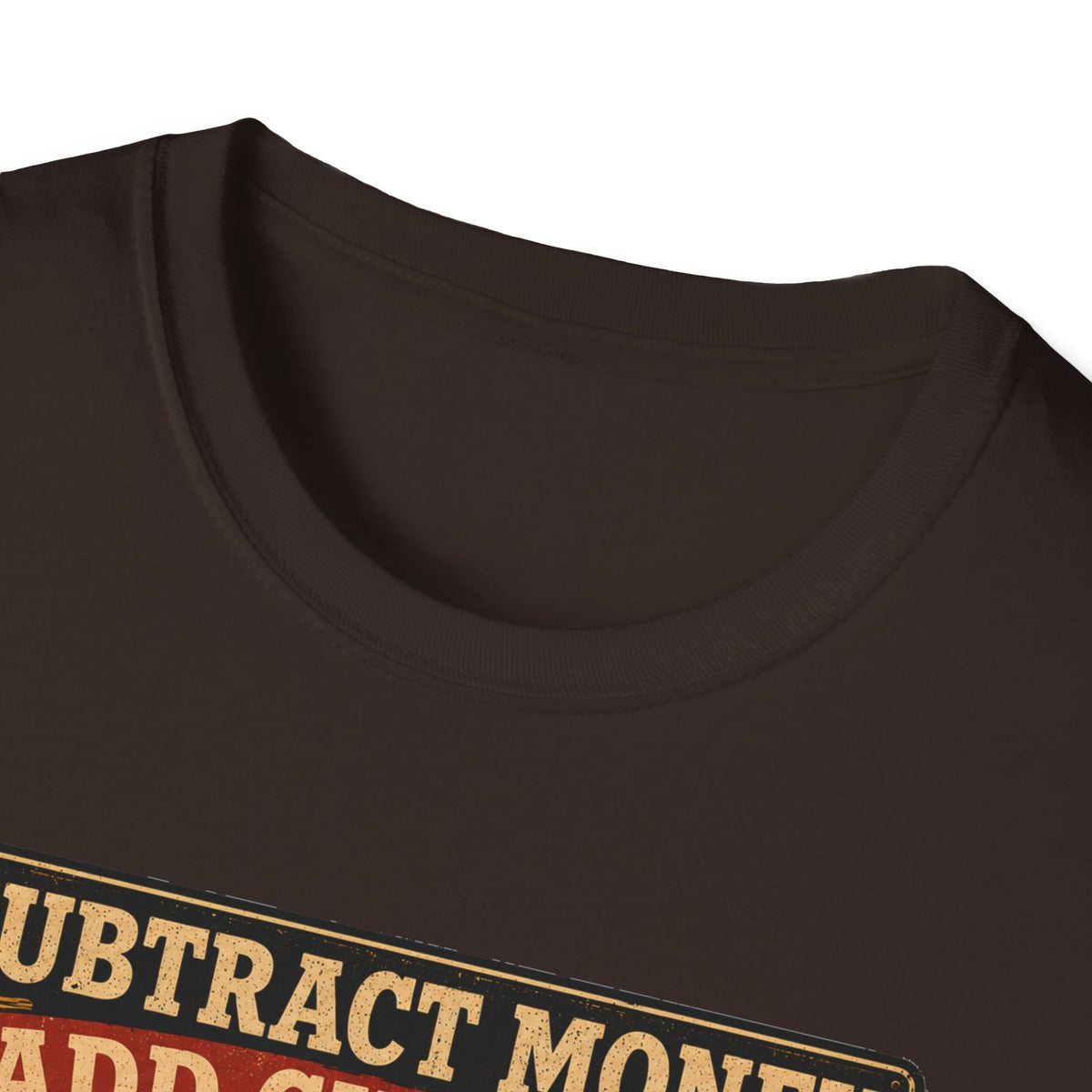 Subtract Money Add Chickens T-Shirt — Chicken Math Budget Tee