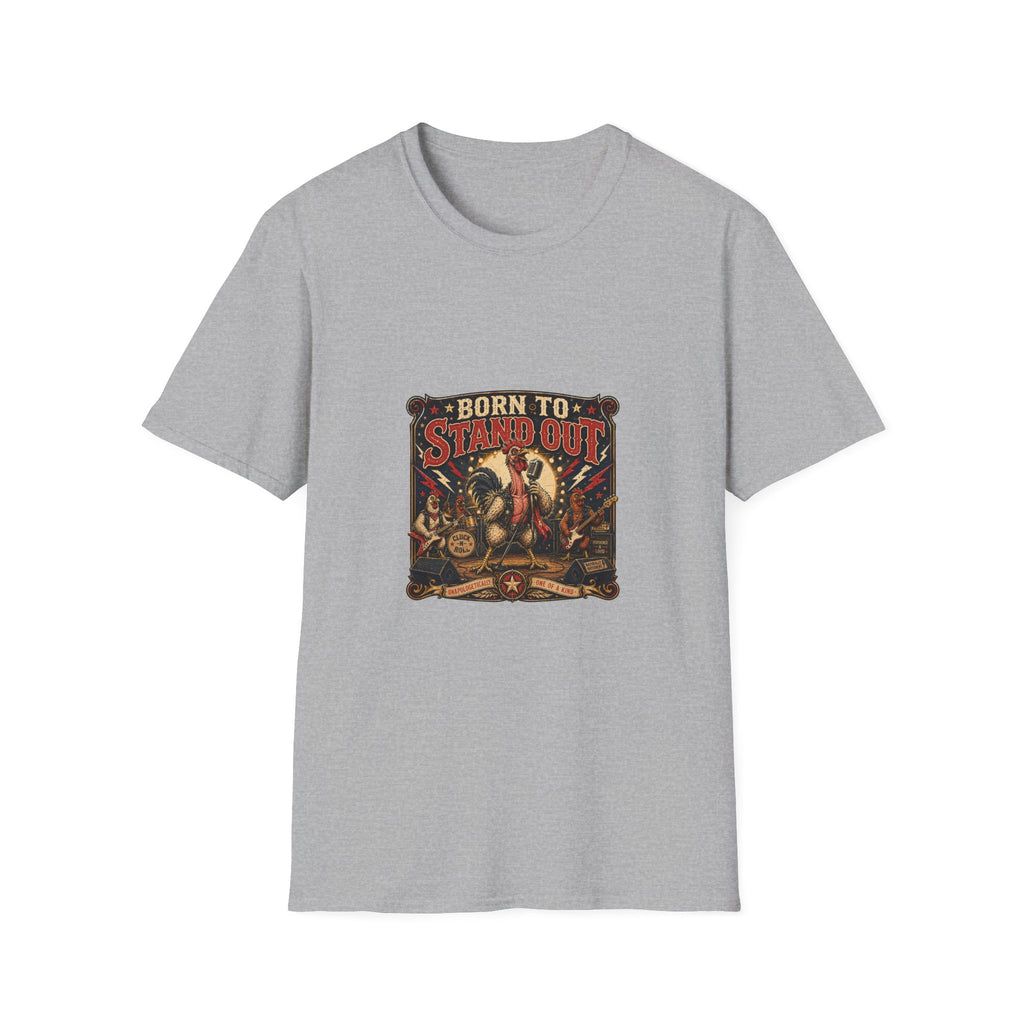 Less Feathers, More Attitude Naked Neck T-shirt, photo 4