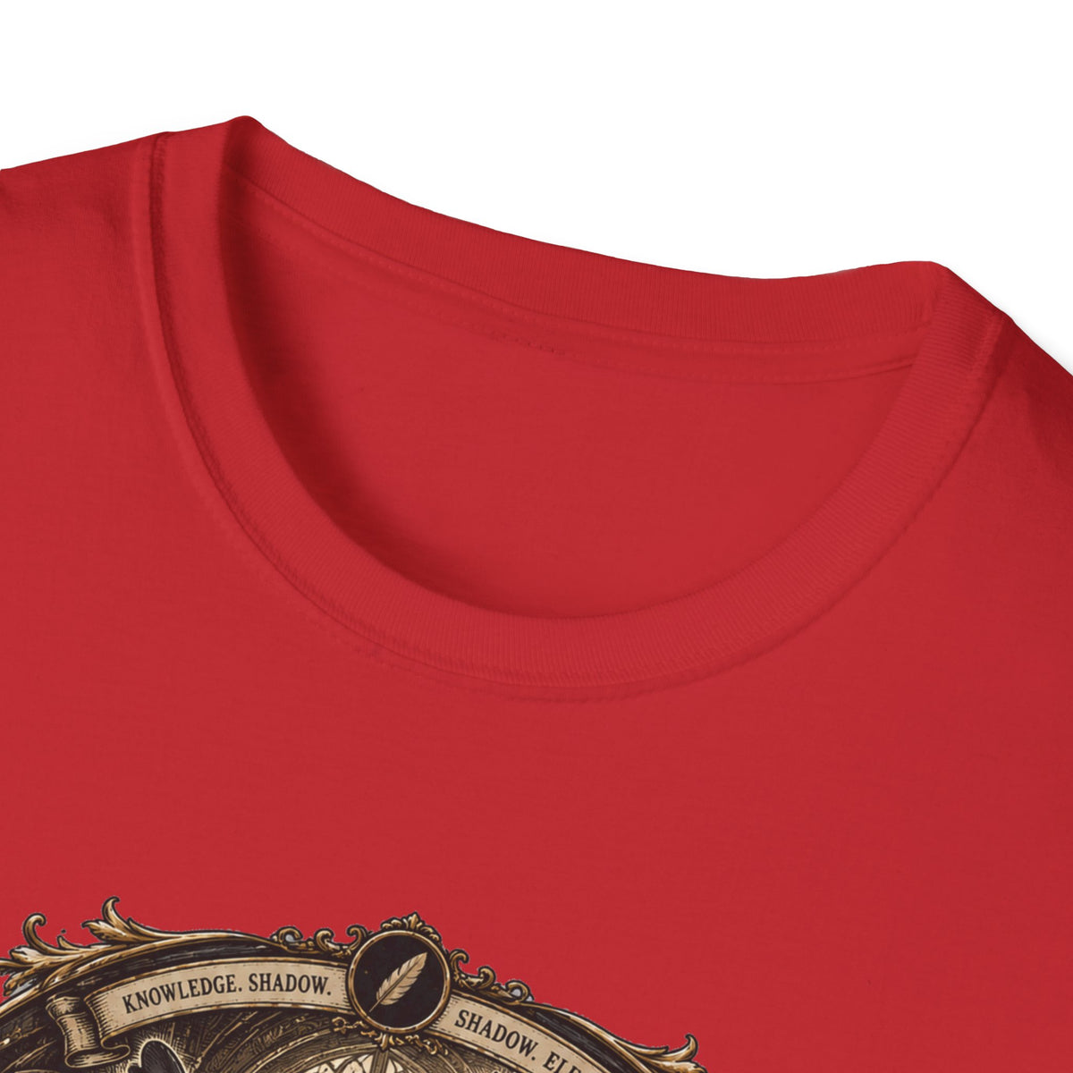 The Black Feather Society Ayam Cemani T-Shirt — Vintage Emblem Rooster Tee