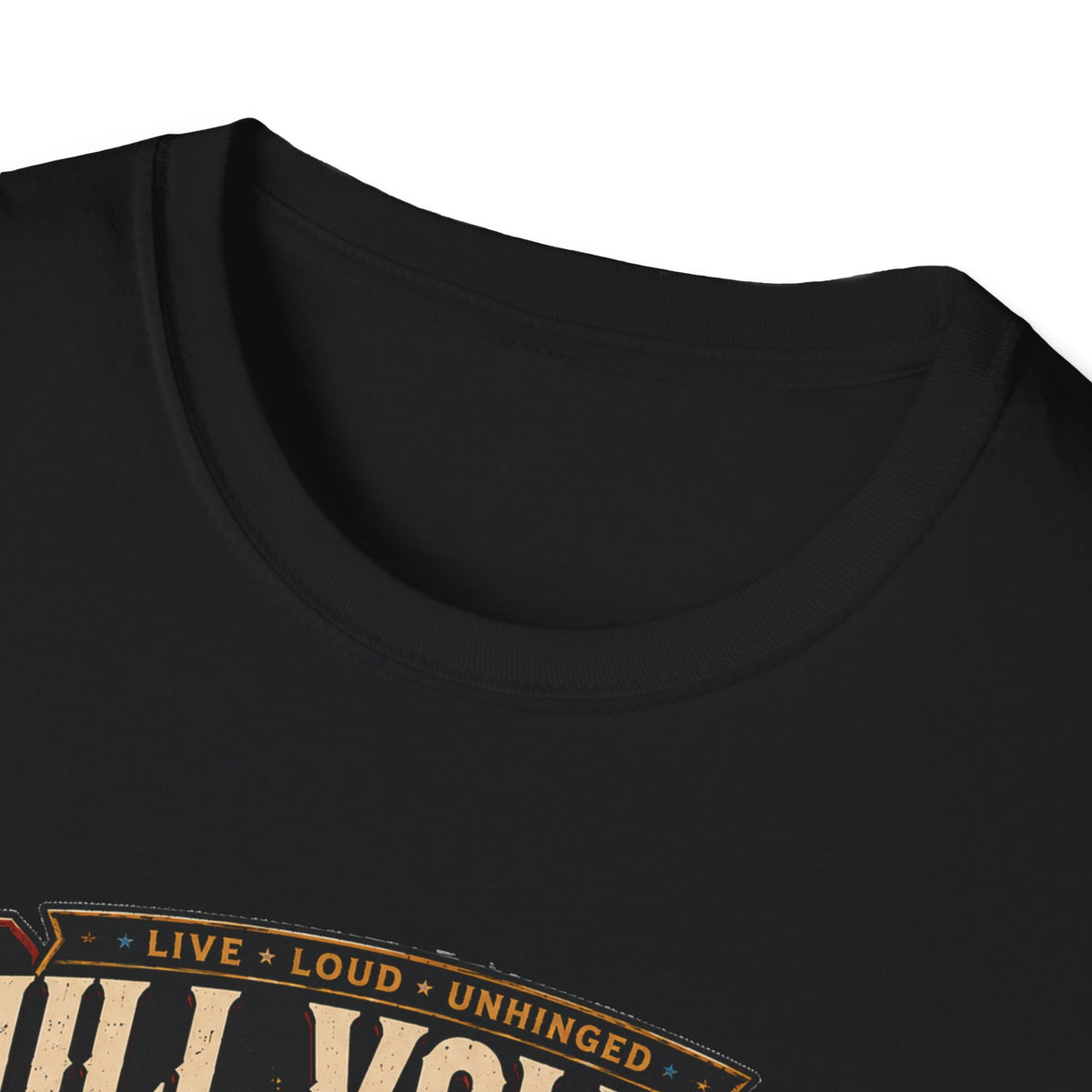 Full Volume Since Sunrise Guinea Fowl T-Shirt — Rock Concert Poultry Poster Tee