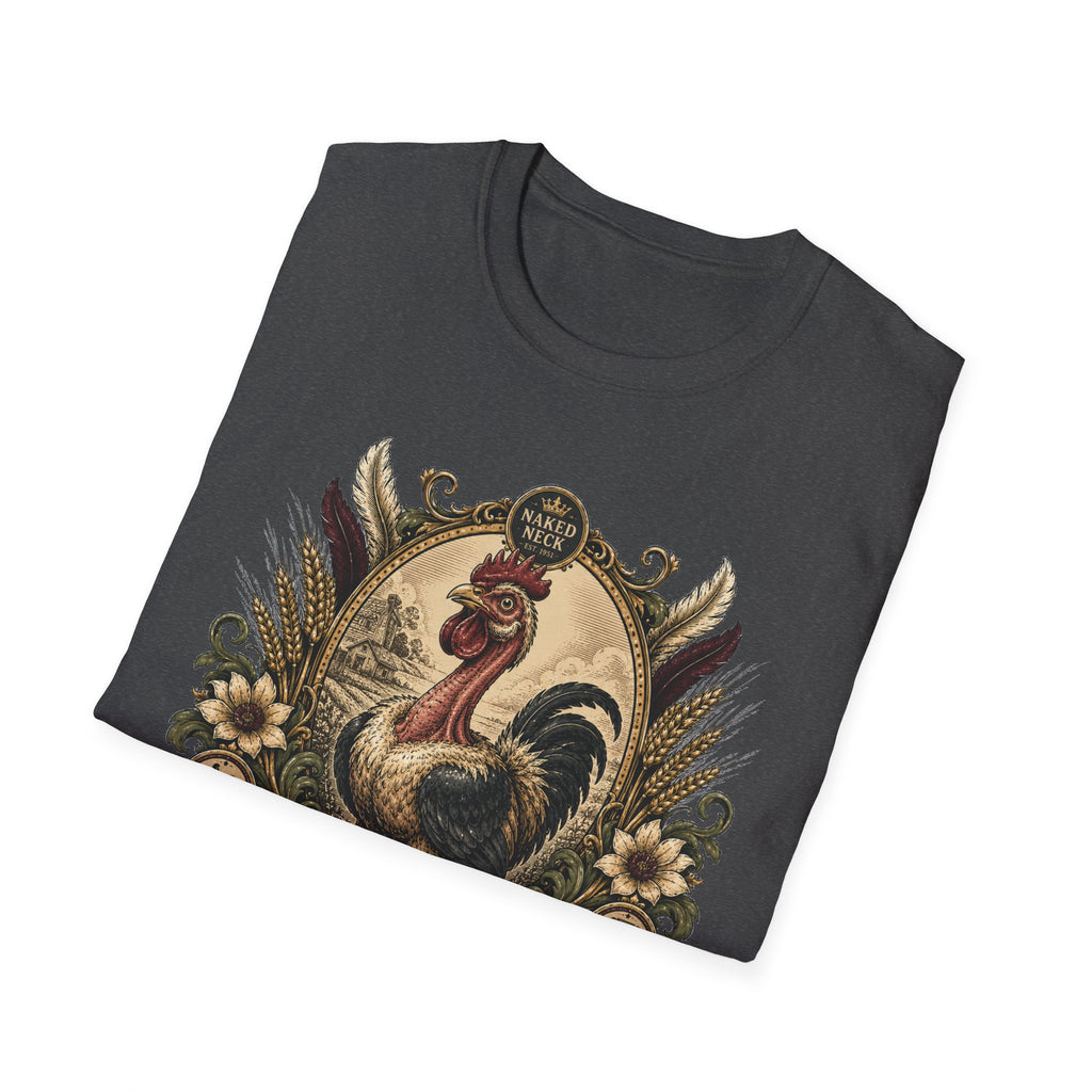 Proudly Unconventional T-Shirt — Proudly Naked Neck Rooster Tee