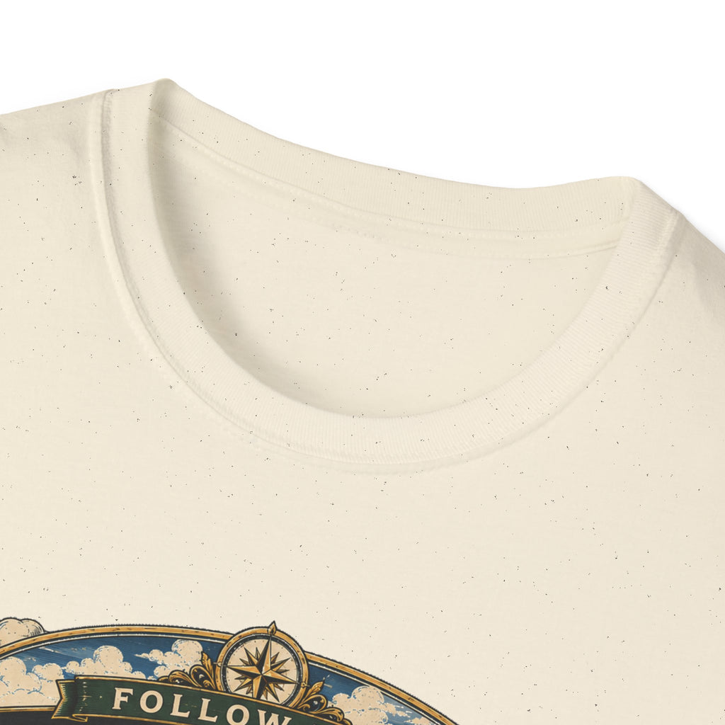 Follow the Great Duck Route T-Shirt — All Who Waddle Are Welcome Tee