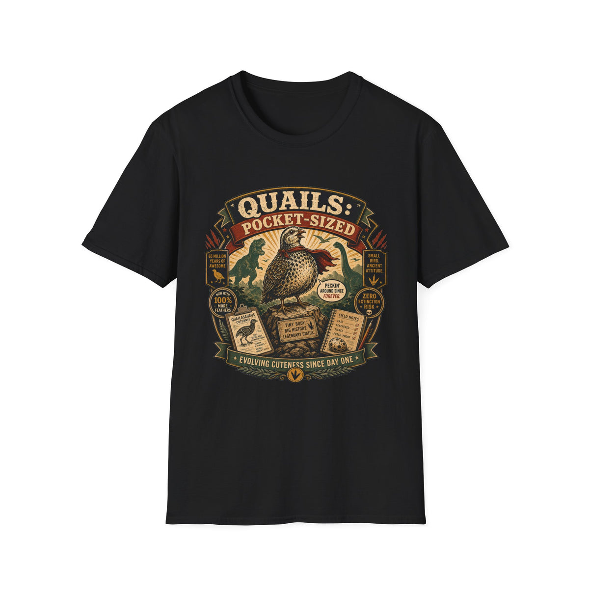 Quailasaurus T-shirt, photo 8