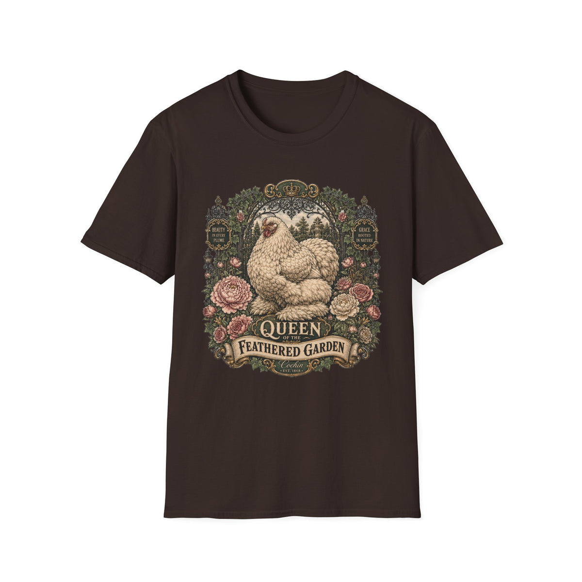 Queen of the Feathered Garden Cochin T-shirt, photo 6