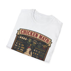 Advanced Poultry Algebra T-Shirt — Chicken Math Chaos Graphic Tee
