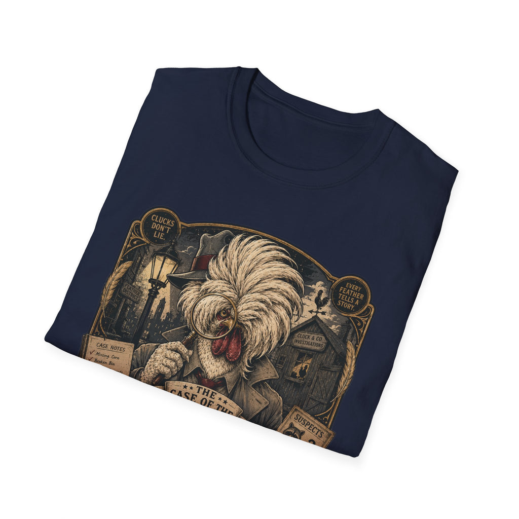 The Case of the Missing Corn Polish Chicken T-Shirt