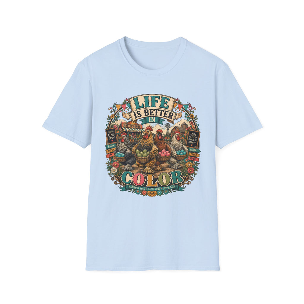 Colorful Farm Festival Easter Egger T-shirt, photo 8