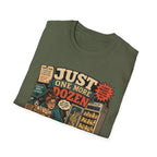 Just One More Dozen Hatch Mission T-Shirt — Funny Chicken Hoarder Tee
