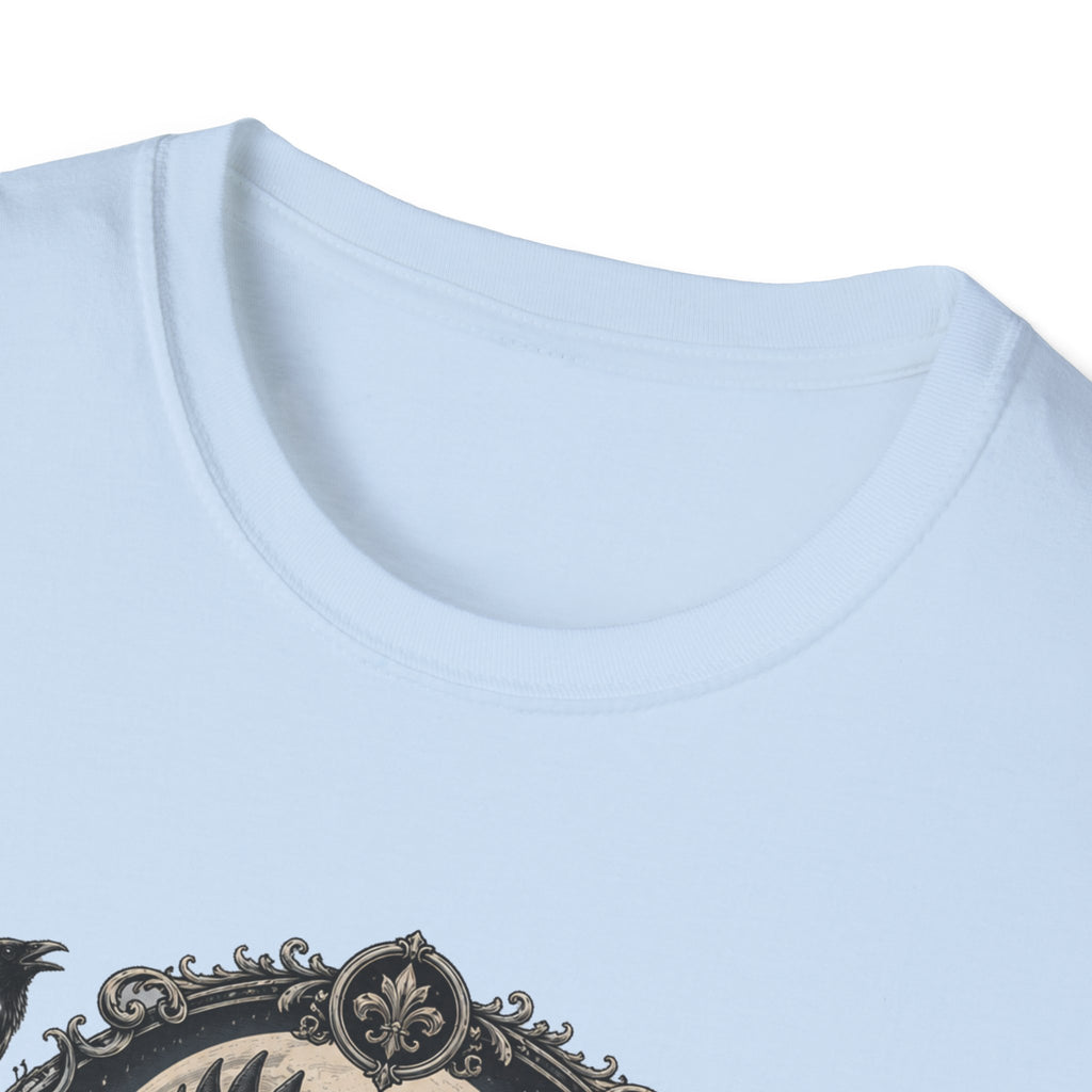 The Midnight Monarch Ayam Cemani T-Shirt — Moonlit Rooster Graphic Tee