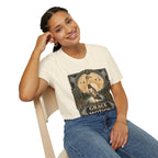 Grace in Motion Indian Runner T-Shirt — Elegant Duck Portrait Tee