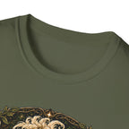 Guardian of the Hidden Grove Polish Chicken T-Shirt — Enchanted Forest Flock Tee