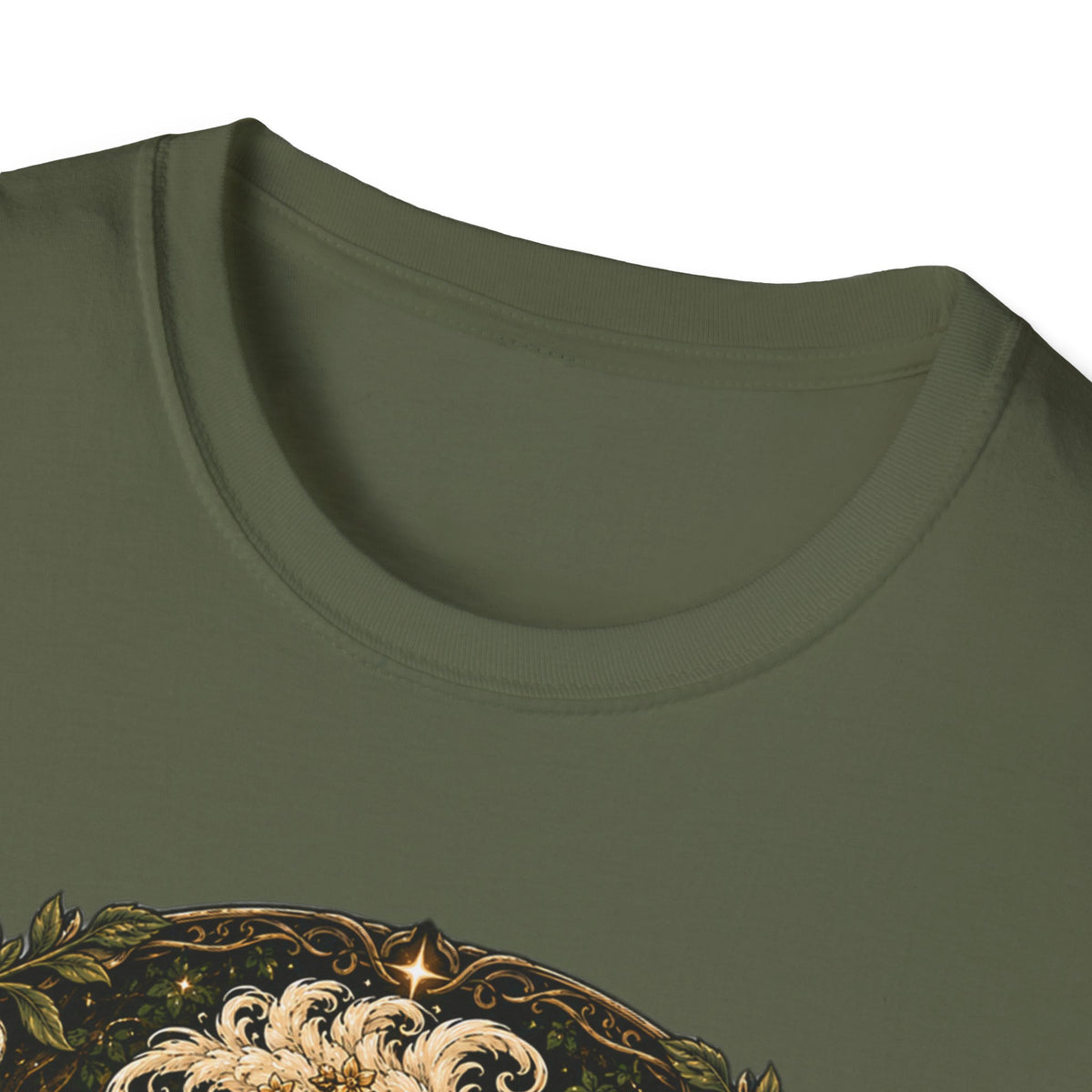 Guardian of the Hidden Grove Polish Chicken T-Shirt — Enchanted Forest Flock Tee