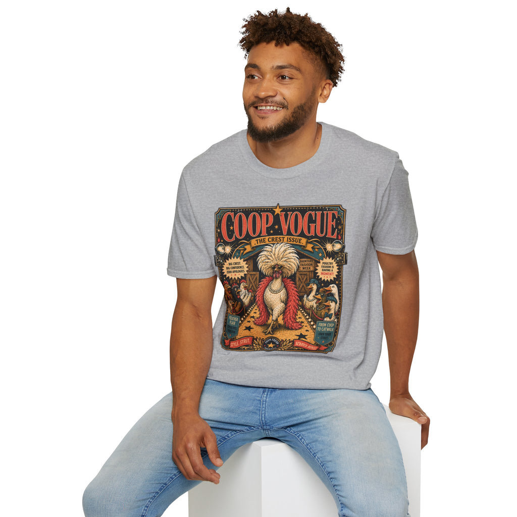 Coop Vogue Barnyard Fashion Week Polish Chicken T-Shirt