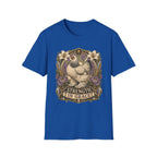 Strength in Grace Brahma Hen T-Shirt — Botanical Rooster Art Tee