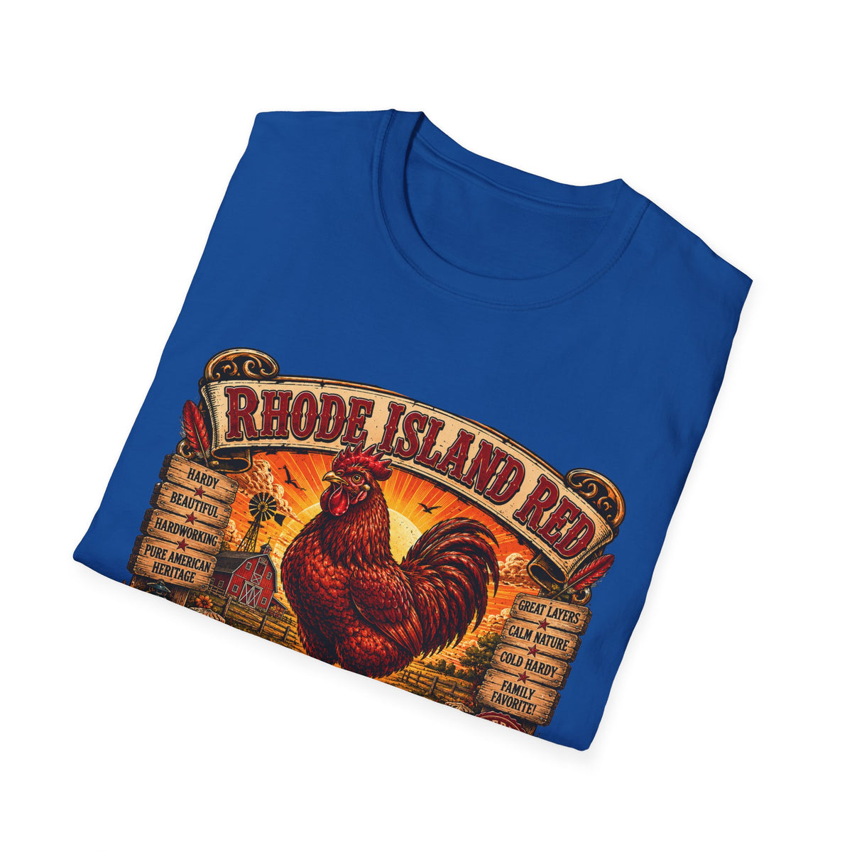 Rhode Island Red Reputation T-Shirt — Heritage Breed Graphic Tee