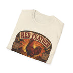 Red Feather Ranch Emblem T-Shirt — Rhode Island Red Heritage Tee