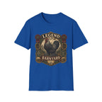Legend of the Barnyard Dark Brahma T-Shirt — Vintage Rooster Label Tee