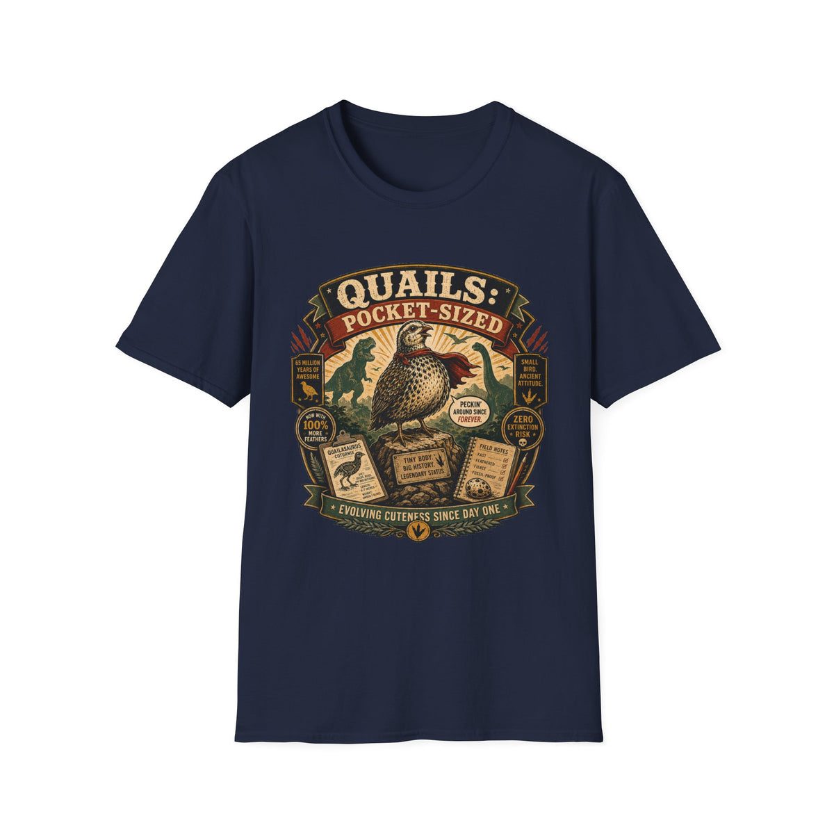 Quailasaurus T-shirt, photo 5