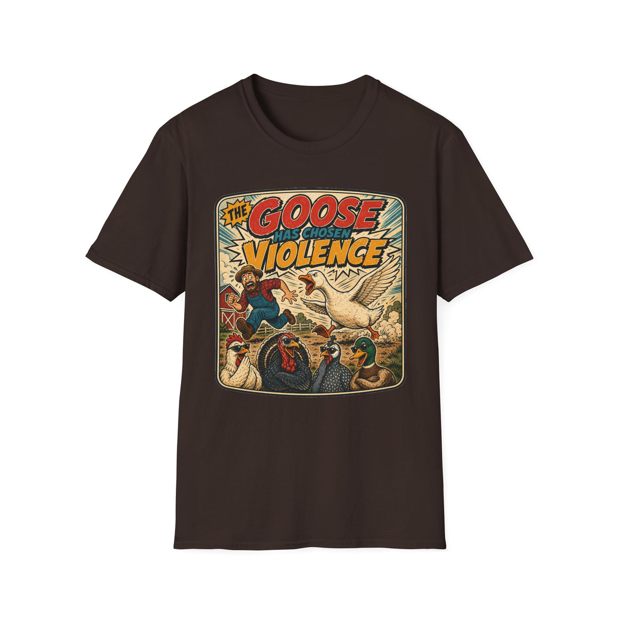 The Goose Has Chosen Violence T-shirt, photo 4