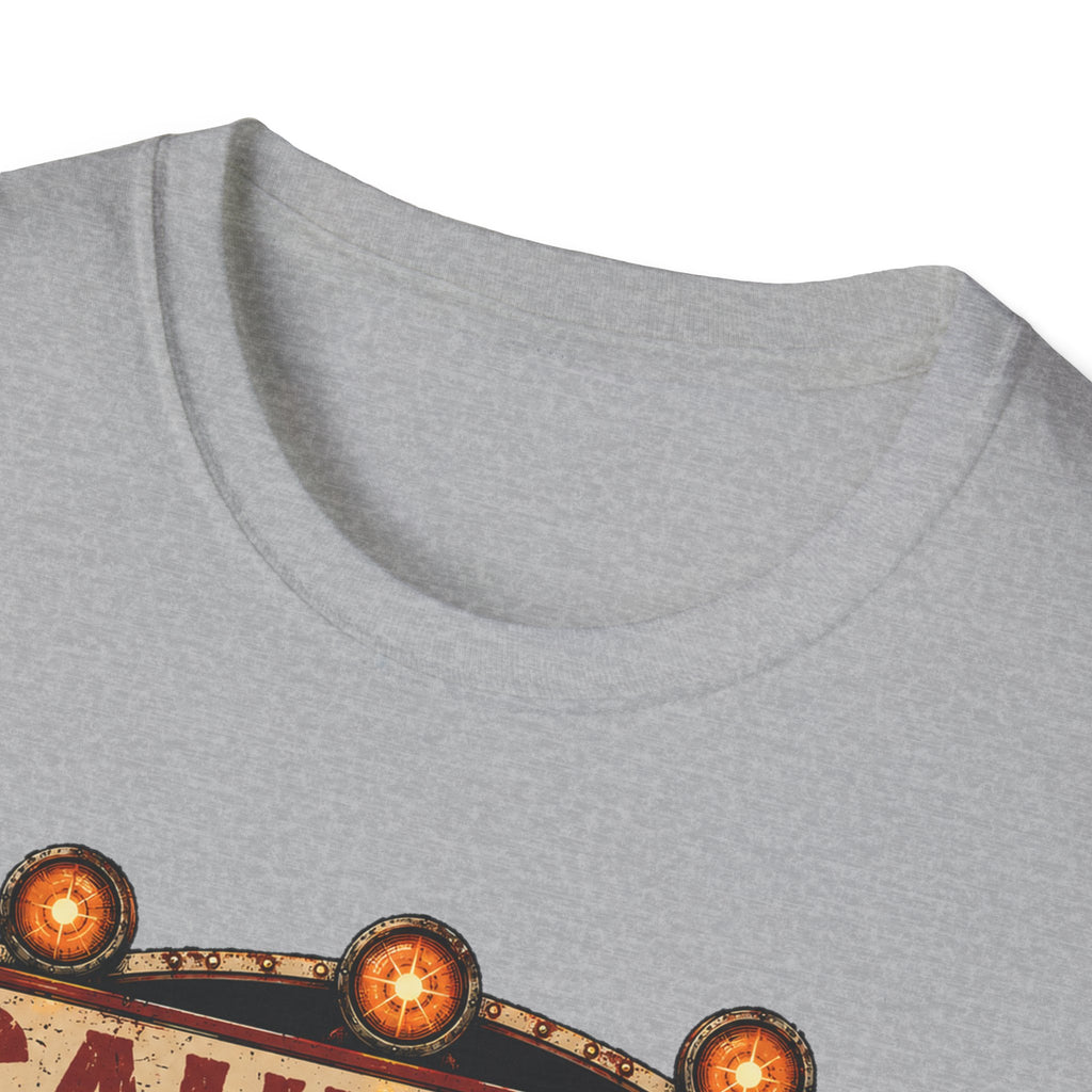 Zombie Chicken Crossing at Night T-Shirt — Spooky Halloween Poultry Tee