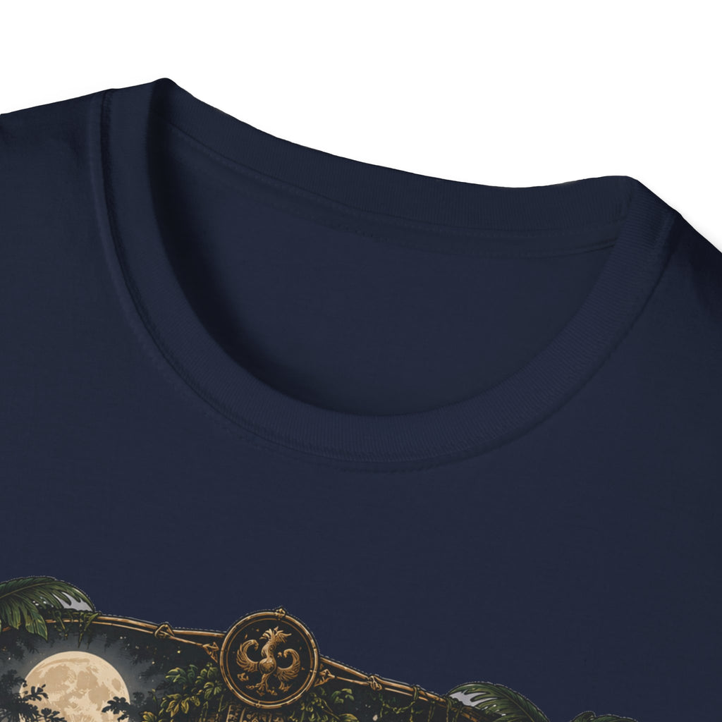 Keeper of Secrets Ayam Cemani T-Shirt — Jungle Temple Rooster Graphic Tee