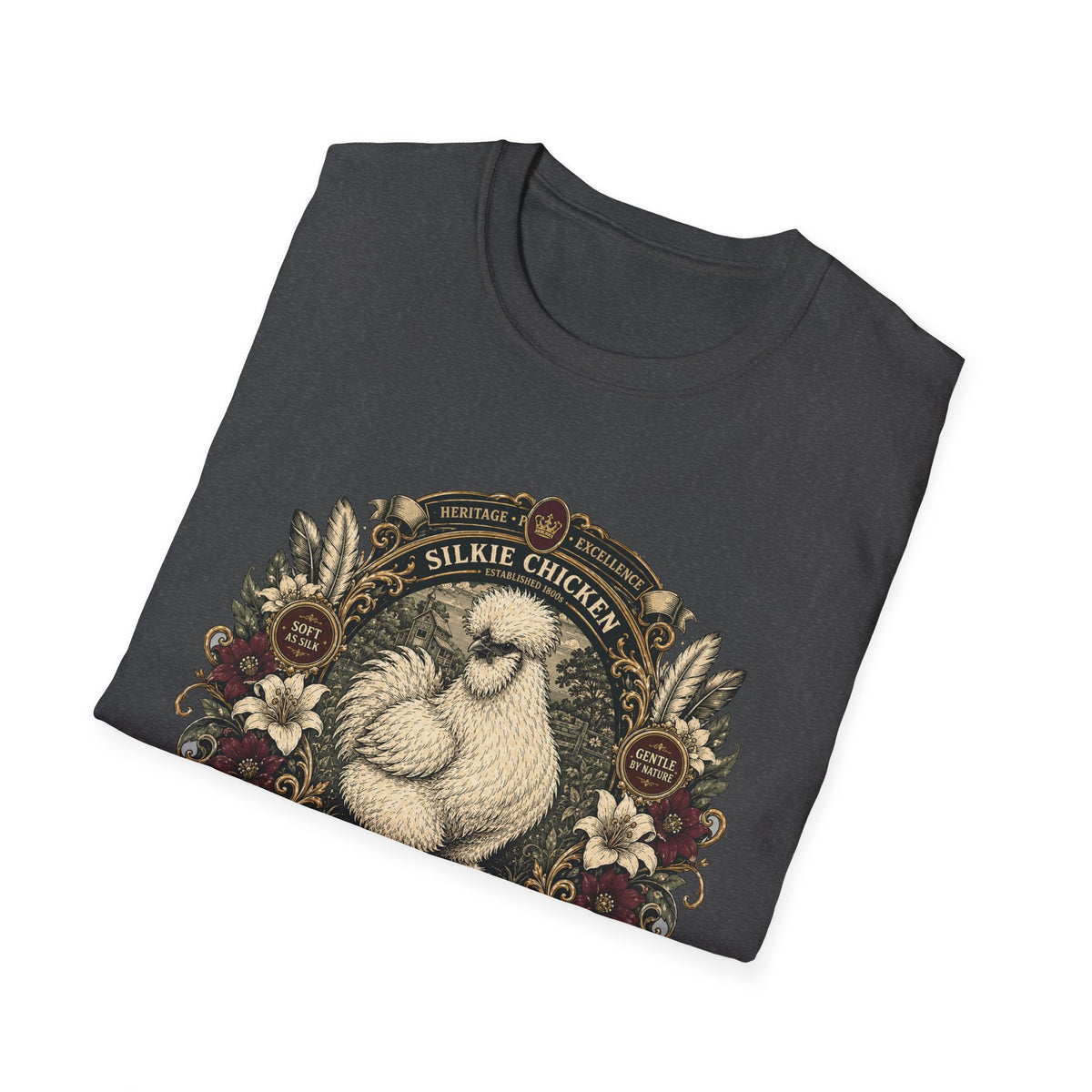 Champion of the Coop Silkie T-Shirt — Regal Show Hen Tee