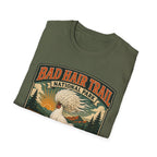 Bad Hair Trail Adventure Badge Polish Chicken T-Shirt